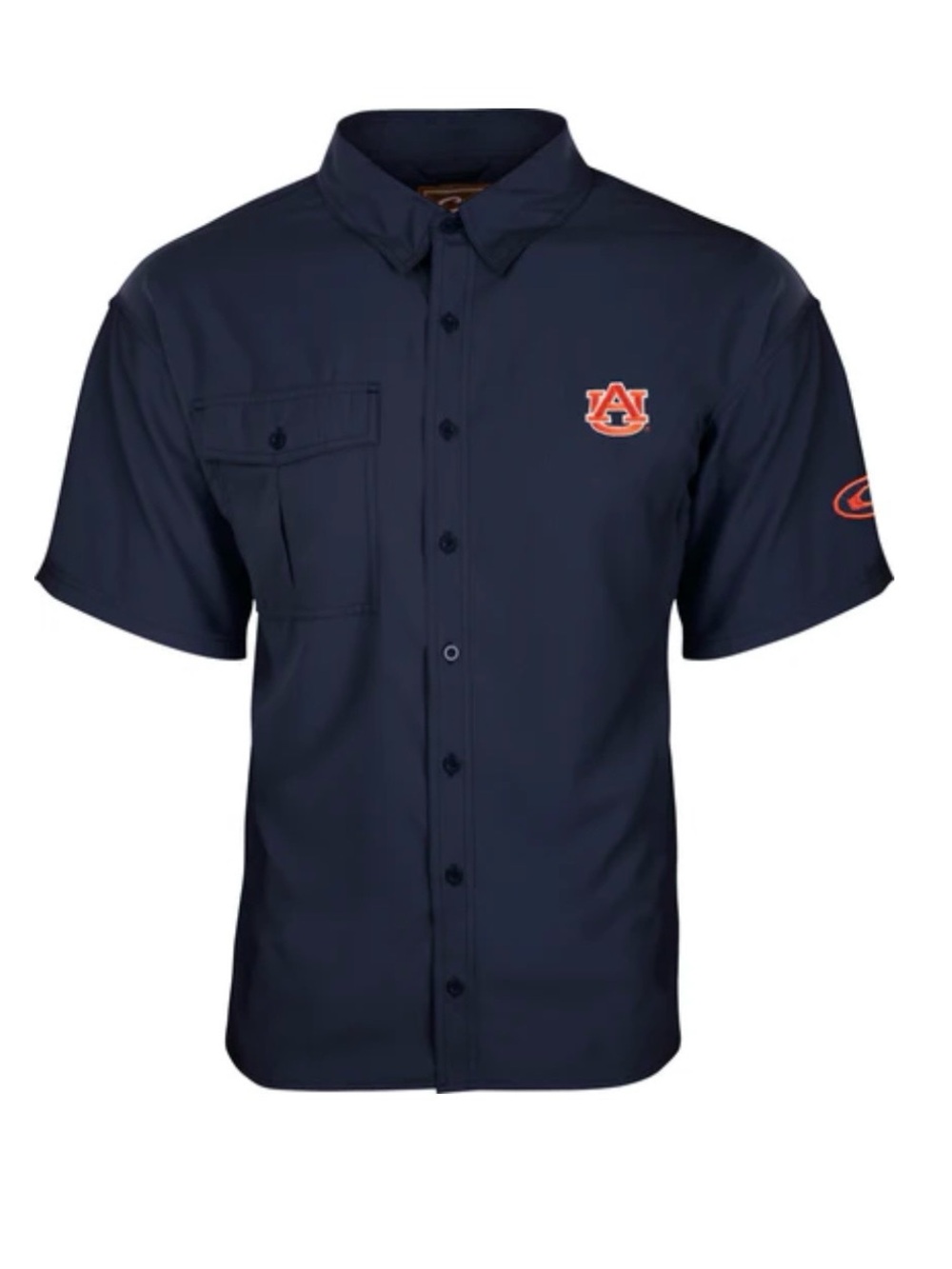 Auburn Drake Flyweight Short-Sleeve Team Shirt - Navy, XL